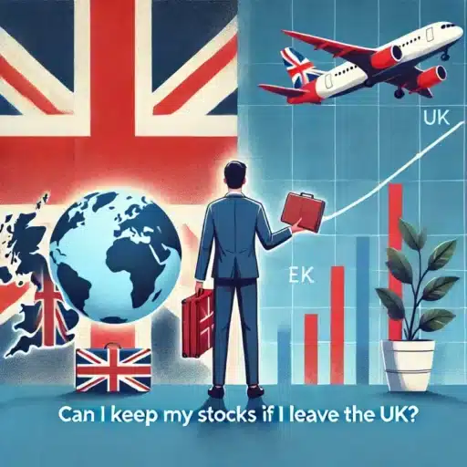 Can I keep my stocks if I leave the UK