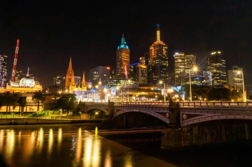 Australia night view seen by an expat