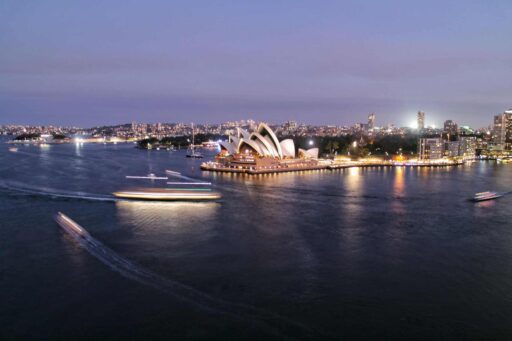 Australia night view