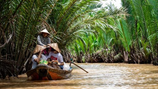 vietnamese on a boat