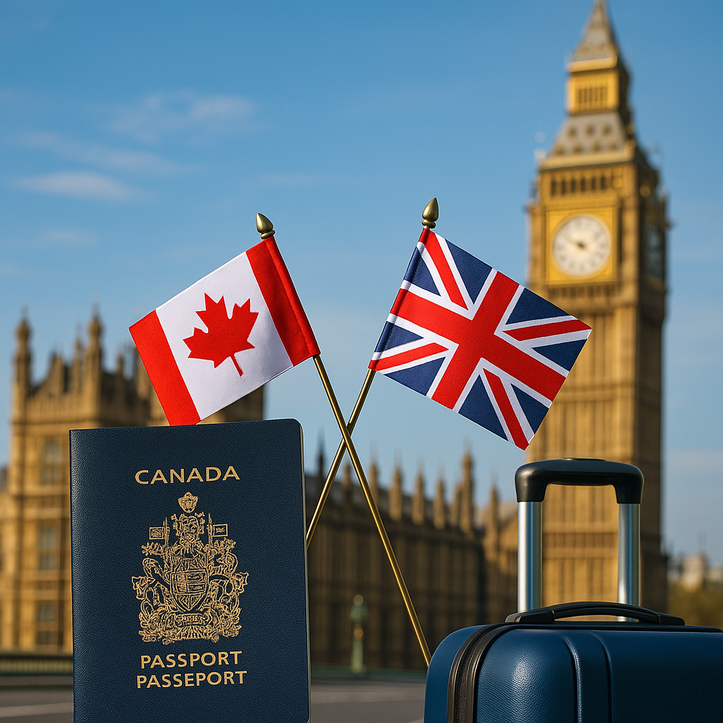 How to Move To England From Canada
