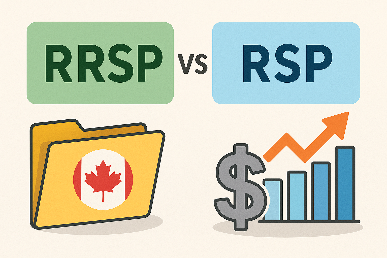 RSP vs RRSP in Canada - what are the differences