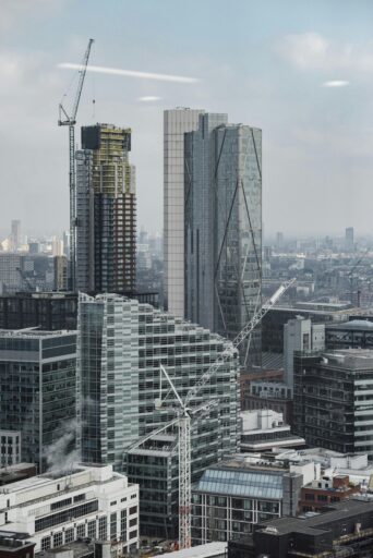 guide to infrastructure investments - skyscrapers in construction stage