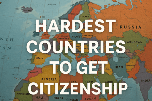 Hardest Countries to Get Citizenship