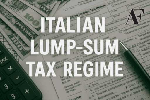 Italian Lump Sum Tax Regime