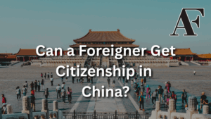 Getting Chinese citizenship