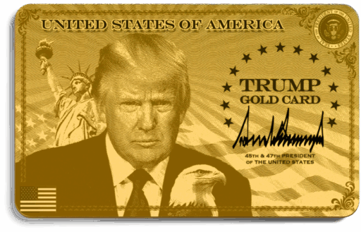 trump gold card