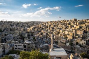 Jordan occupies a unique position in the Middle East as a relatively stable, dollar-pegged economy in a volatile region. Jordan occupies a unique position in the Middle East as a relatively stable, dollar-pegged economy in a volatile region.