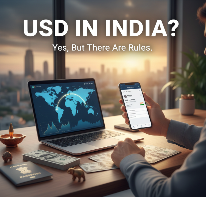 Can I Hold USD in an Indian Account?