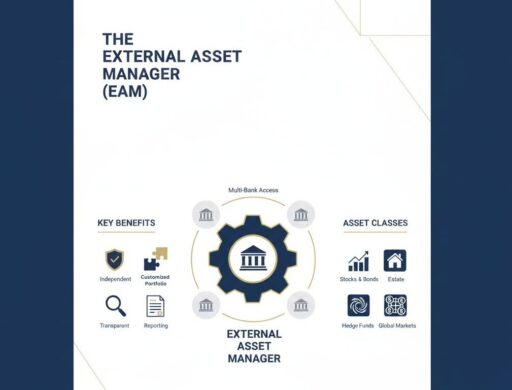 What is an external asset manager?