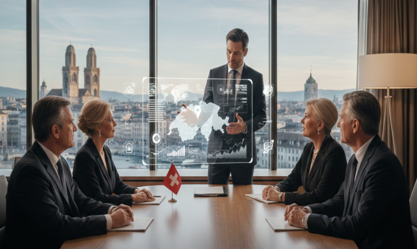 External asset managers in Zurich