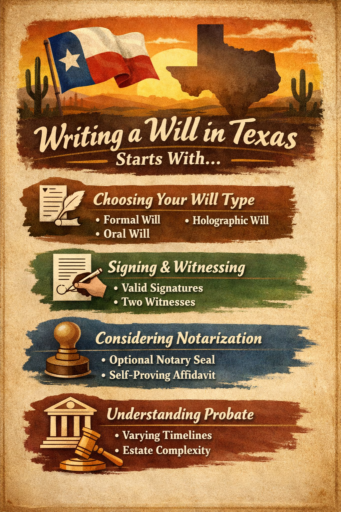 How to Write a Will in Texas