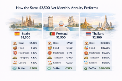 Real Life Scenario Retiring Abroad on An Annuity