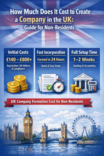 UK Company Formation Cost for Non-Residents