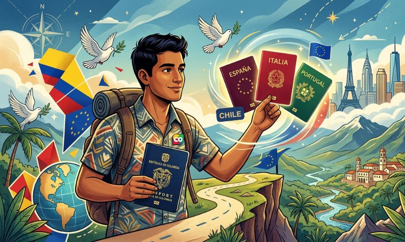 SECOND PASSPORT FOR COLOMBIA