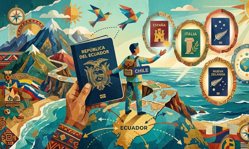 SECOND PASSPORT FOR ECUADOR