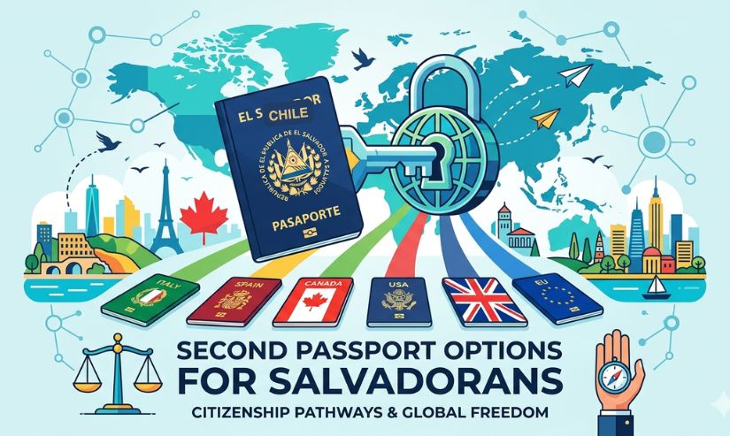 SECOND PASSPORT FOR SALVADORANS