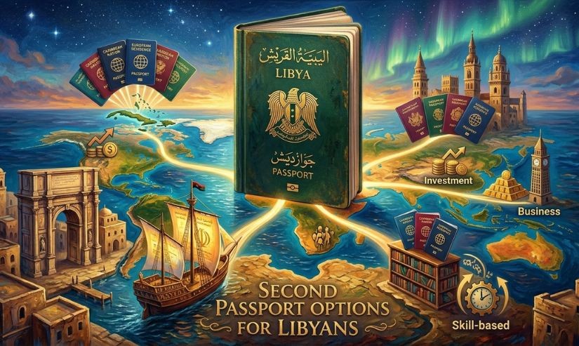 SECOND PASSPORT FOR LIBYANS