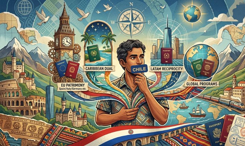 SECOND PASSPORT FOR PARAGUAY